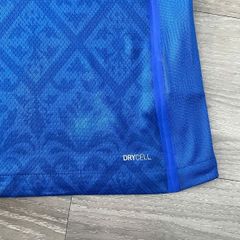 ÁO BÓNG ĐÁ ITALIA 2020/21 CHÍNH HÃNG SÂN NHÀ PLAYER - 762919-01 ( NAMESET JORGINHO-8, PATCH EURO + RESCPECT, MATCH DETAILS CHUNG KẾT EURO 2021 ,ÁO BỊ BẠC MÀU 1 SỐ CHỖ NHƯ TRÊN HÌNH, 8/10)