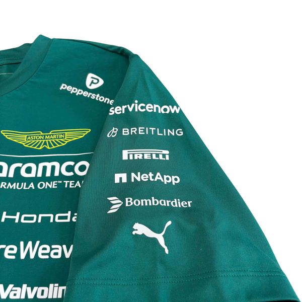 ÁO THUN F1 ASTON MARTIN 2026 LANCE STROLL PUMA CHÍNH HÃNG 713891-01