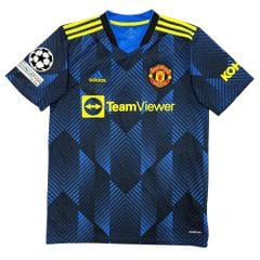 ÁO BÓNG ĐÁ MANCHESTER UNITED 2021/22 THỨ BA CHÍNH HÃNG FAN - PATCH C1 + RONALDO #7 - GM4616