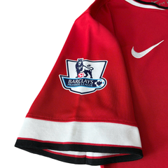 ÁO BÓNG ĐÁ MANCHESTER UNITED 2014/15 SÂN NHÀ CHÍNH HÃNG FAN + PATCH NGOẠI HẠNG ANH & VALENCIA #25