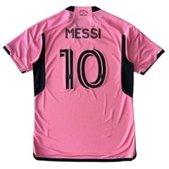 ÁO BÓNG ĐÁ INTER MIAMI 2024/25 SÂN NHÀ CHÍNH HÃNG PLAYER + MESSI #10 - JE9742