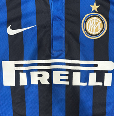 ÁO BÓNG ĐÁ TRẺ EM INTER MILAN 2011/12 CHÍNH HÃNG SÂN NHÀ BẢN FAN - 423936-497