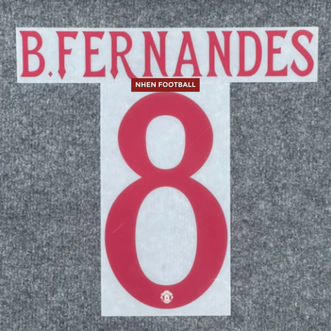NAMESET B.FERNANDES 8 AUTHENTIC MANCHESTER UNITED SÂN KHÁCH THỨ BA 2026-27 CUP