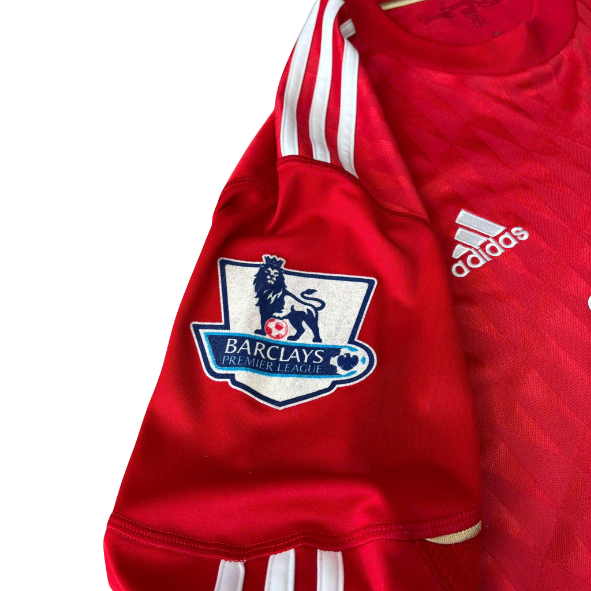 ÁO BÓNG ĐÁ LIVERPOOL 2010/12 SÂN NHÀ CHÍNH HÃNG FAN TAY DÀI + PATCH EPL & BELLAMY #39 - P96693