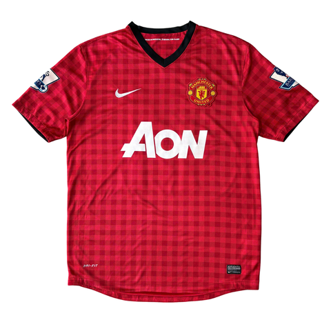 ÁO BÓNG ĐÁ MANCHESTER UNITED 2012/13 SÂN NHÀ CHÍNH HÃNG + PATCH NGOẠI HẠNG ANH - CHICHARITO #14 -- 479278-623