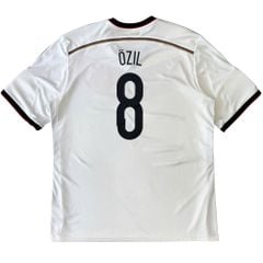 ÁO BÓNG ĐÁ ĐỨC 2014 SÂN NHÀ CHÍNH HÃNG - PATCH FIFA WORLD CUP 2014 + FINAL DETAIL - ÖZIL #8 - G87445