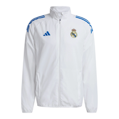 ÁO KHOÁC REAL MADRID 2025/26 SÂN NHÀ CHÍNH HÃNG TRẮNG JP4029