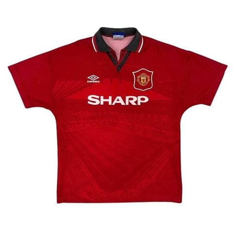 ÁO ĐẤU MANCHESTER UNITED 1994-1996 (KHÔNG TAG, 10/10)