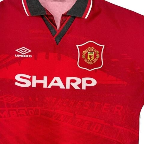 ÁO ĐẤU MANCHESTER UNITED 1994-1996 (KHÔNG TAG, 10/10)