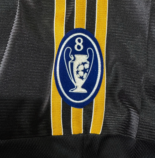 ÁO BÓNG ĐÁ REAL MADRID 1999/01 CHÍNH HÃNG SÂN KHÁCH NAMESET MAKELELE 24 - 627114