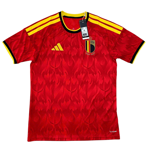 ÁO BÓNG ĐÁ BỈ WC2026 SÂN NHÀ CHÍNH HÃNG FAN JM8381