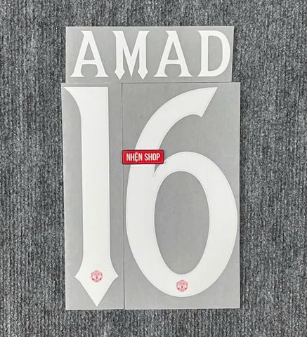 NAMESET AMAD 16 AUTHENTIC MUFC MANCHESTER UNITED SÂN NHÀ 2025/26 CUP