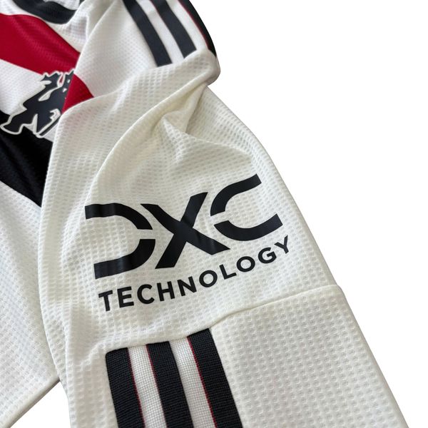 ÁO BÓNG ĐÁ MANCHESTER UNITED 2024/25 THỨ BA TAY DÀI CHÍNH HÃNG PLAYER - PATCH EUROPA LEAGUE + MAINOO #37 - IY7812