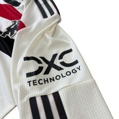 ÁO BÓNG ĐÁ MANCHESTER UNITED 2024/25 THỨ BA TAY DÀI CHÍNH HÃNG PLAYER - PATCH EUROPA LEAGUE + MAINOO #37 - IY7812