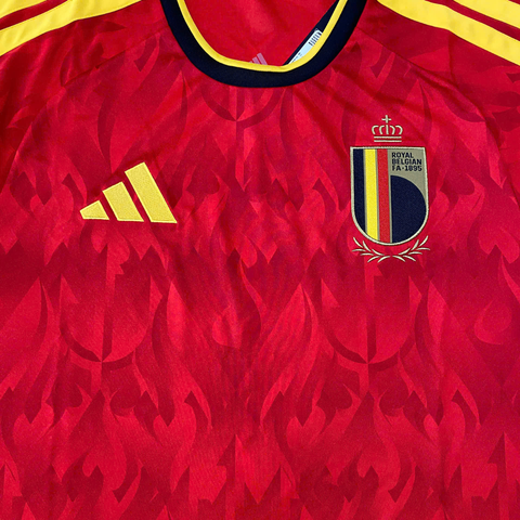 ÁO BÓNG ĐÁ BỈ WC2026 SÂN NHÀ CHÍNH HÃNG FAN JM8381