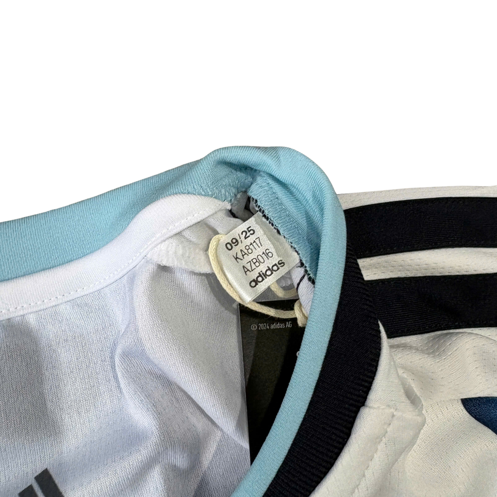 ÁO BÓNG ĐÁ ARGENTINA WC2026 SÂN NHÀ CHÍNH HÃNG FAN MESSI #10 KA8117