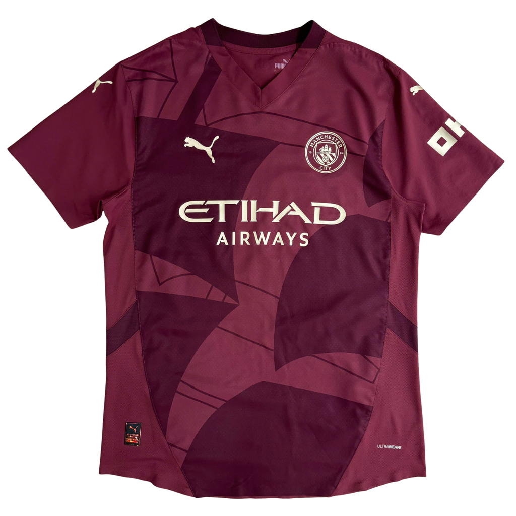 ÁO BÓNG ĐÁ MANCHESTER CITY 2024/25 THỨ BA CHÍNH HÃNG PLAYER FODEN #47 PHÔNG EPL - 775096-03 - KHÔNG TAG - 10/10