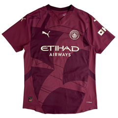 ÁO BÓNG ĐÁ MANCHESTER CITY 2024/25 THỨ BA CHÍNH HÃNG PLAYER FODEN #47 PHÔNG EPL - 775096-03 - KHÔNG TAG - 10/10