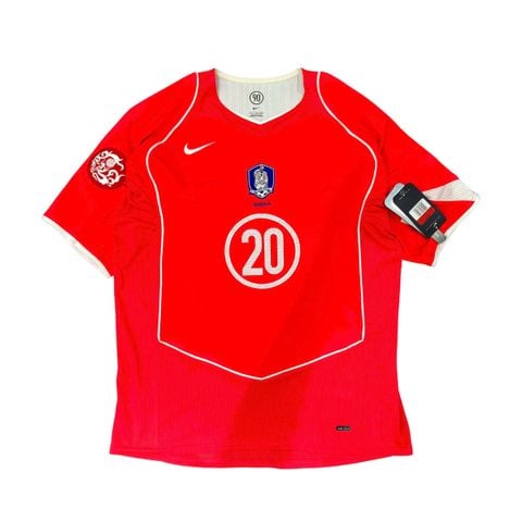 ÁO BÓNG ĐÁ ĐỘI TUYÊN HÀN QUỐC 2004/05 SÂN NHÀ CHÍNH HÃNG PLAYER 117507 - Lee Dong-Gook