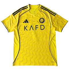 ÁO BÓNG ĐÁ AL NASSR 2025/26 SÂN NHÀ CHÍNH HÃNG FAN RONALDO #7 JN7982 - KHÔNG TAG - 10/10