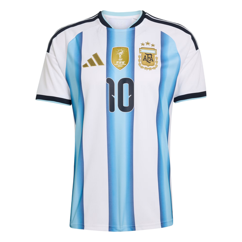 ÁO BÓNG ĐÁ ARGENTINA WC2026 SÂN NHÀ CHÍNH HÃNG FAN MESSI #10 JM5897