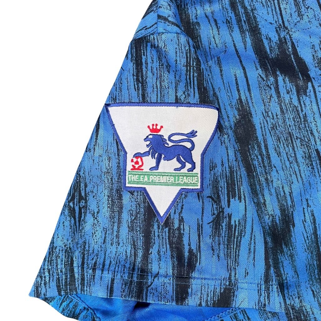 ÁO BÓNG ĐÁ MANCHESTER UNITED 1992/93 AWAY NAME SET SỐ 7 CHÍNH HÃNG (KHÔNG TAG)
