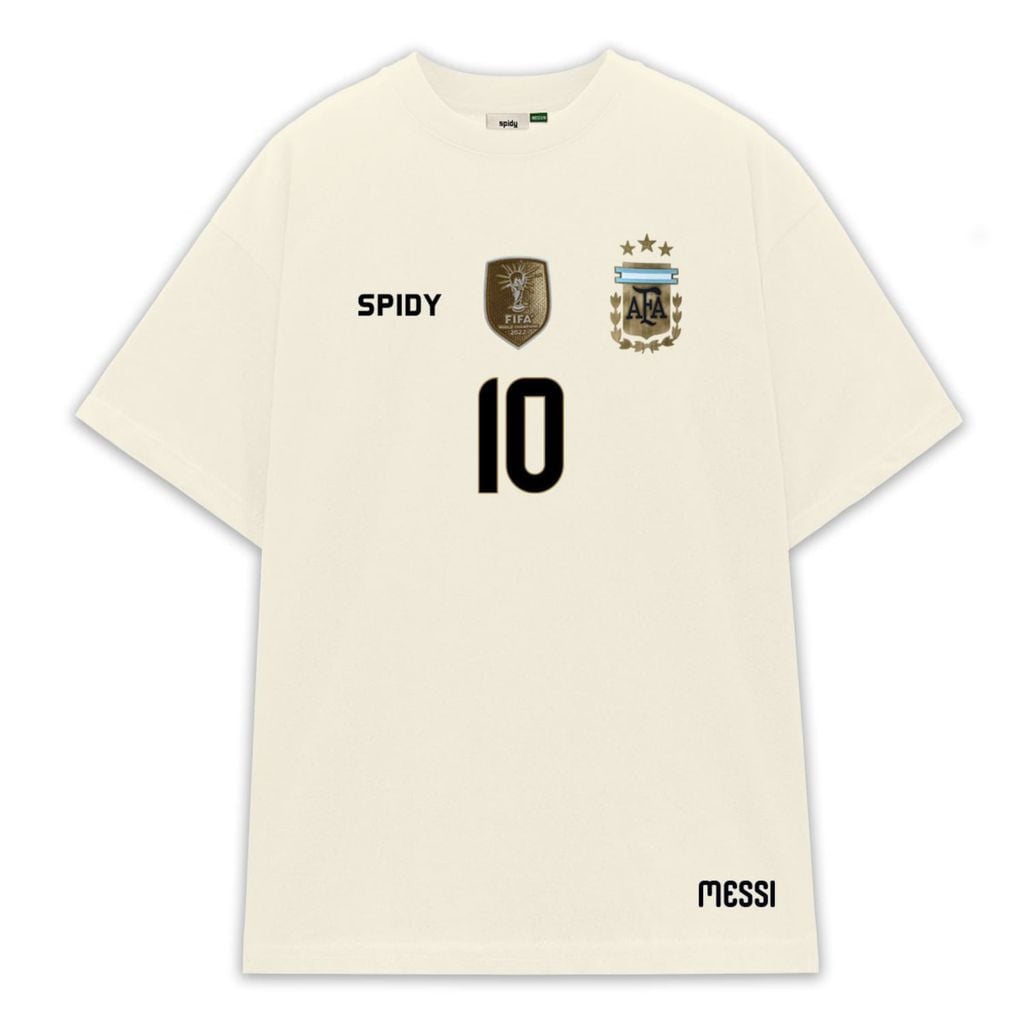 Áo Thun SPIDY Argentina ATARG01 World Cup 2026 Phiên Bản Đặc Biệt Messi