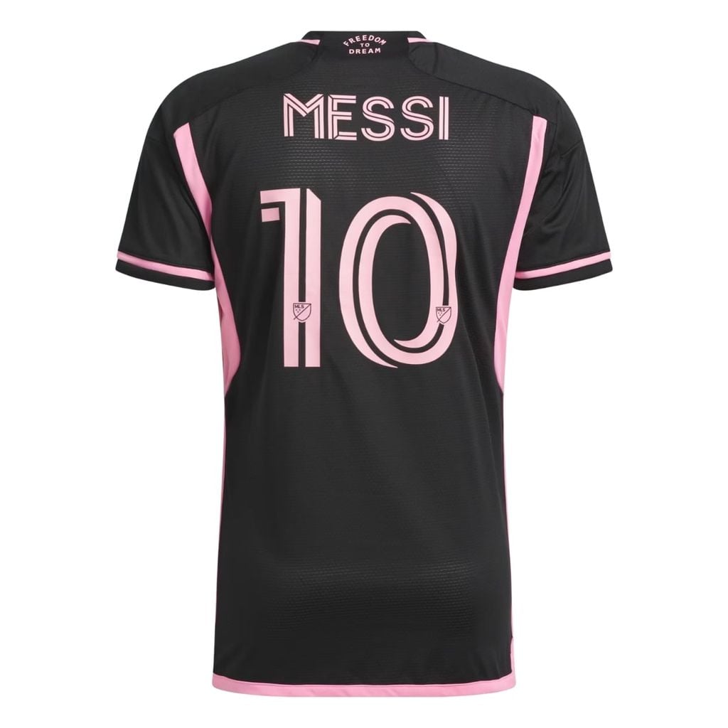 ÁO BÓNG ĐÁ INTER MIAMI 2023/24 CHÍNH HÃNG SÂN KHÁCH PLAYER MESSI #10 - JE9745