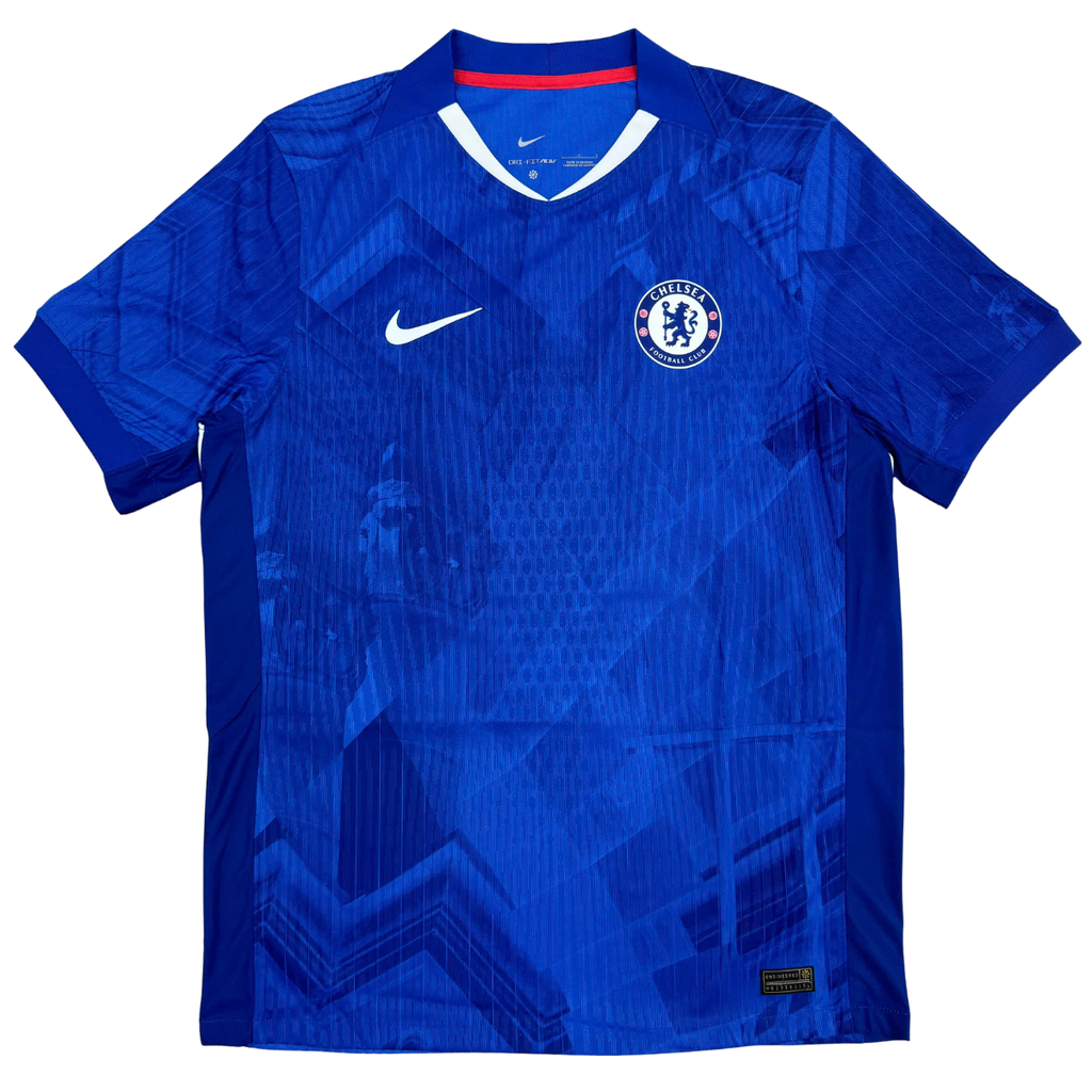 ÁO BÓNG ĐÁ CHELSEA 2025/26 SÂN NHÀ CHÍNH HÃNG PLAYER PALMER 10 PHÔNG C1 HJ4543-496 KHÔNG TAG - 10/10