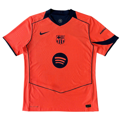 ÁO BÓNG ĐÁ BARCELONA 2025/26 THỨ BA CHÍNH HÃNG PLAYER HM3193-855 - KHÔNG TAG - 10/10