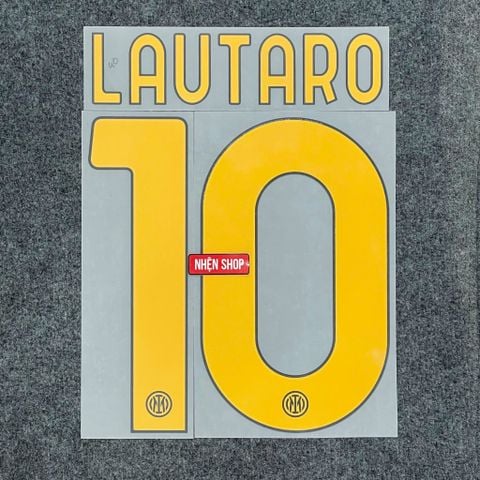 NAMESET LAUTARO 10 AUTHENTIC INTER MILAN SÂN NHÀ 2026/27 SERIE A
