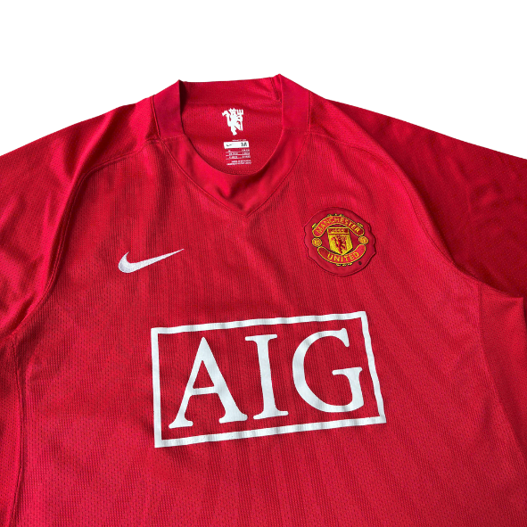 ÁO BÓNG ĐÁ MANCHESTER UNITED 2007/09 SÂN NHÀ CHÍNH HÃNG - 237924-666