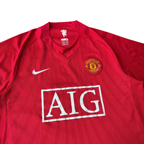 ÁO BÓNG ĐÁ MANCHESTER UNITED 2007/09 SÂN NHÀ CHÍNH HÃNG - 237924-666