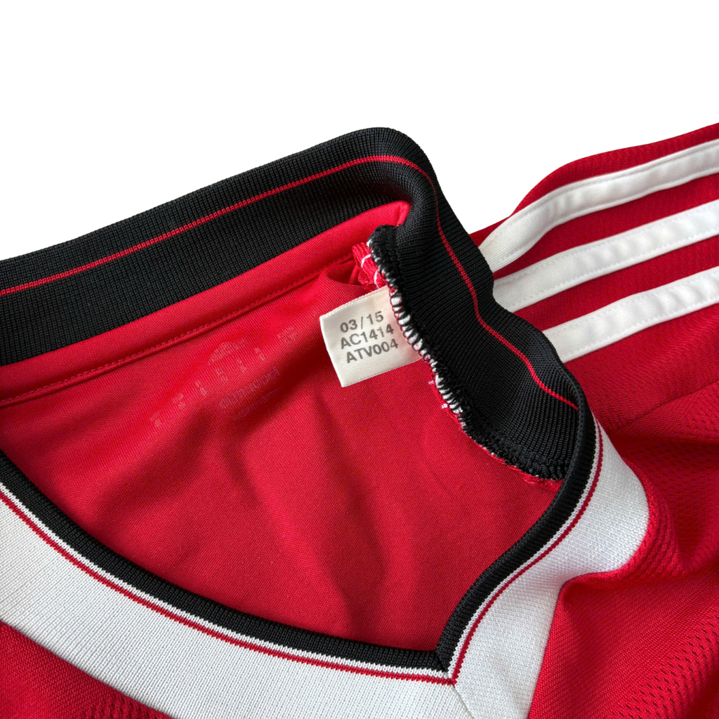 ÁO BÓNG ĐÁ MANCHESTER UNITED 2015/16 SÂN NHÀ CHÍNH HÃNG FAN + PATCH NGOẠI HẠNG ANH & RASHFORD #39