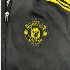 ÁO KHOÁC MANCHESTER UNITED TIRO 25 ĐEN CHÍNH HÃNG JP3134