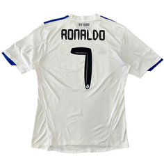 ÁO BÓNG ĐÁ REAL MADRID 2010/11 CHÍNH HÃNG SÂN NHÀ BẢN FAN NAMESET RONALDO 7 - P96163 - 8/10