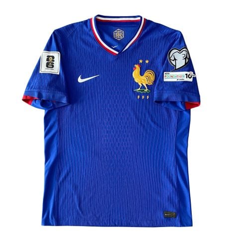 ÁO BÓNG ĐÁ PHÁP 2024 SÂN NHÀ CHÍNH HÃNG PLAYER - PATCH VÒNG LOẠI WC2026 - FJ1254-452