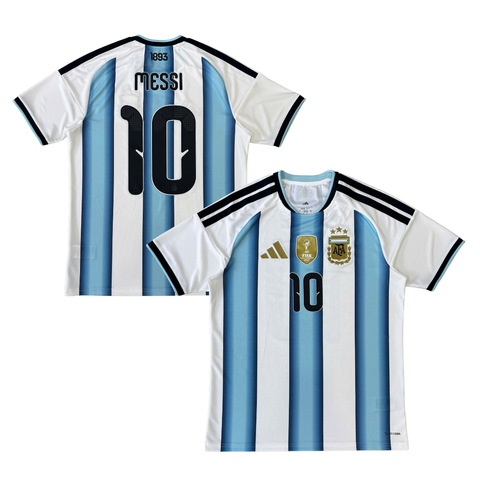 ÁO BÓNG ĐÁ ARGENTINA WC2026 SÂN NHÀ CHÍNH HÃNG FAN MESSI #10 JM5897