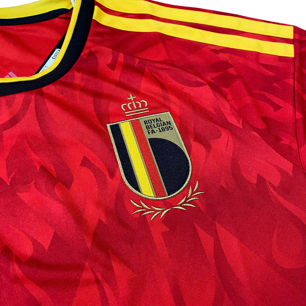 ÁO BÓNG ĐÁ BỈ WC2026 SÂN NHÀ CHÍNH HÃNG FAN JM8381