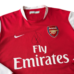 ÁO BÓNG ĐÁ ARSENAL 2006/07 SÂN NHÀ CHÍNH HÃNG TAY DÀI - PATCH NGOẠI HẠNG ANH + V.PERSIE #11 + CHỮ KÍ CẦU THỦ SENDOROS -- 14506727