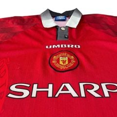 ÁO BÓNG ĐÁ MANCHESTER UNITED SÂN NHÀ 1994-1996 CHÍNH HÃNG (8/10)
