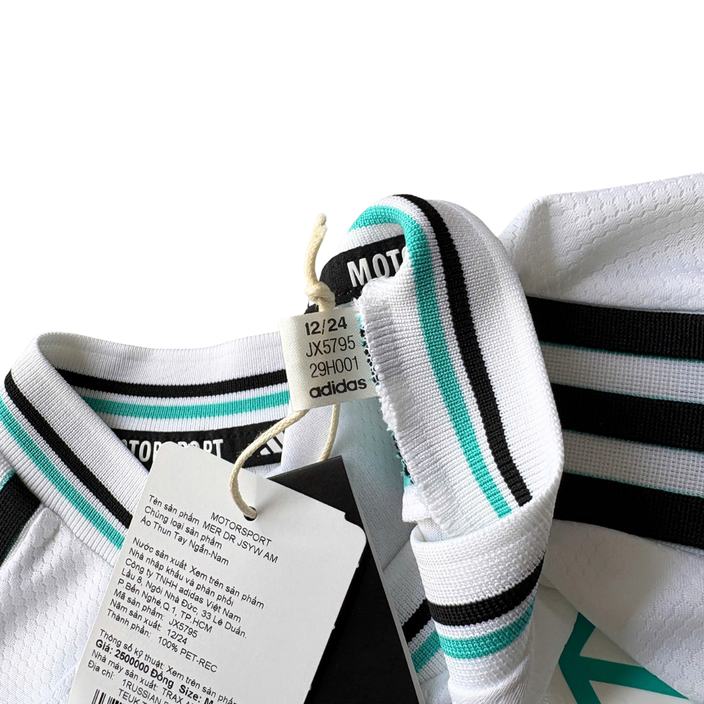 ÁO MOTORSPORT MERCEDES AMG PETRONAS FORMULA ONE TEAM DRIVER CHÍNH HÃNG JX5795