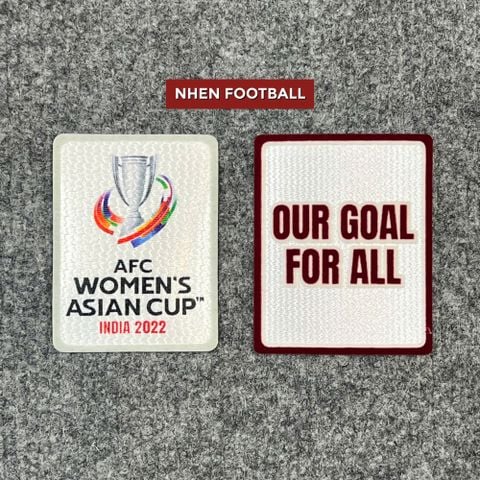 PATCH AFC WOMEN ASIAN CUP INDIA 2022 AUTHENTIC - VIỆT NAM 2022