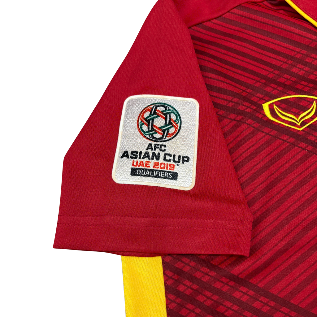 ÁO BÓNG ĐÁ VIỆT NAM	2017 SÂN NHÀ + PATCH VÒNG LOẠI ASIAN CUP 2019 #19 CHÍNH HÃNG