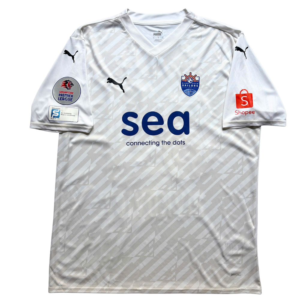 ÁO BÓNG ĐÁ LION CITY SAILORS 2024/25 SÂN NHÀ CHÍNH HÃNG PLAYER + PATCH PREMIER LEAGUE SINGAPORE & ZIVKOVIC #34 - 705371-04
