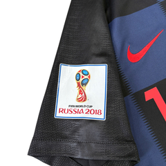 ÁO BÓNG ĐÁ CROATIA 2018 SÂN KHÁCH CHÍNH HÃNG FAN + PATCH FIFA WORLD CUP 2018 & MODRIĆ #10 893864-010