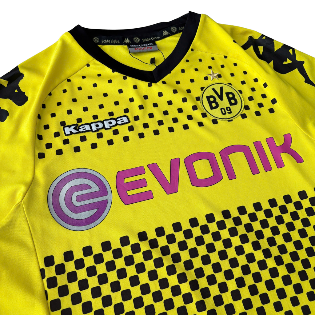 ÁO BÓNG ĐÁ BORUSSIA DORTMUND 2011/12 SÂN NHÀ CHÍNH HÃNG FAN