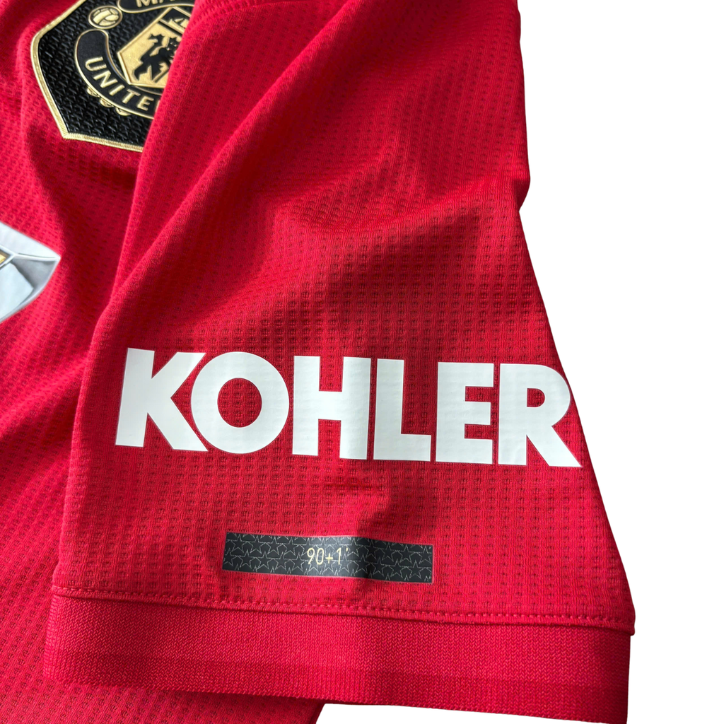 ÁO BÓNG ĐÁ MANCHESTER UNITED 2019/20 SÂN NHÀ CHÍNH HÃNG PLAYER + PATCH NGOẠI HẠNG ANH & RASHFORD #10 ED7387