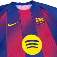 ÁO BÓNG ĐÁ BARCELONA 2025/26 SÂN NHÀ CHÍNH HÃNG PLAYER - PATCH C1 + LAMINE YAMAL #10 - HJ4544-456