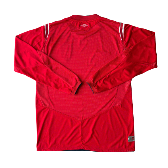 ÁO BÓNG ĐÁ ANH 2001/02 SÂN KHÁCH CHÍNH HÃNG - 01498476